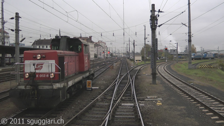 Vista dalla cabina - ÖBB 2068 (Austria)